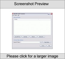 Aide PDF to DXF Converter Screenshot